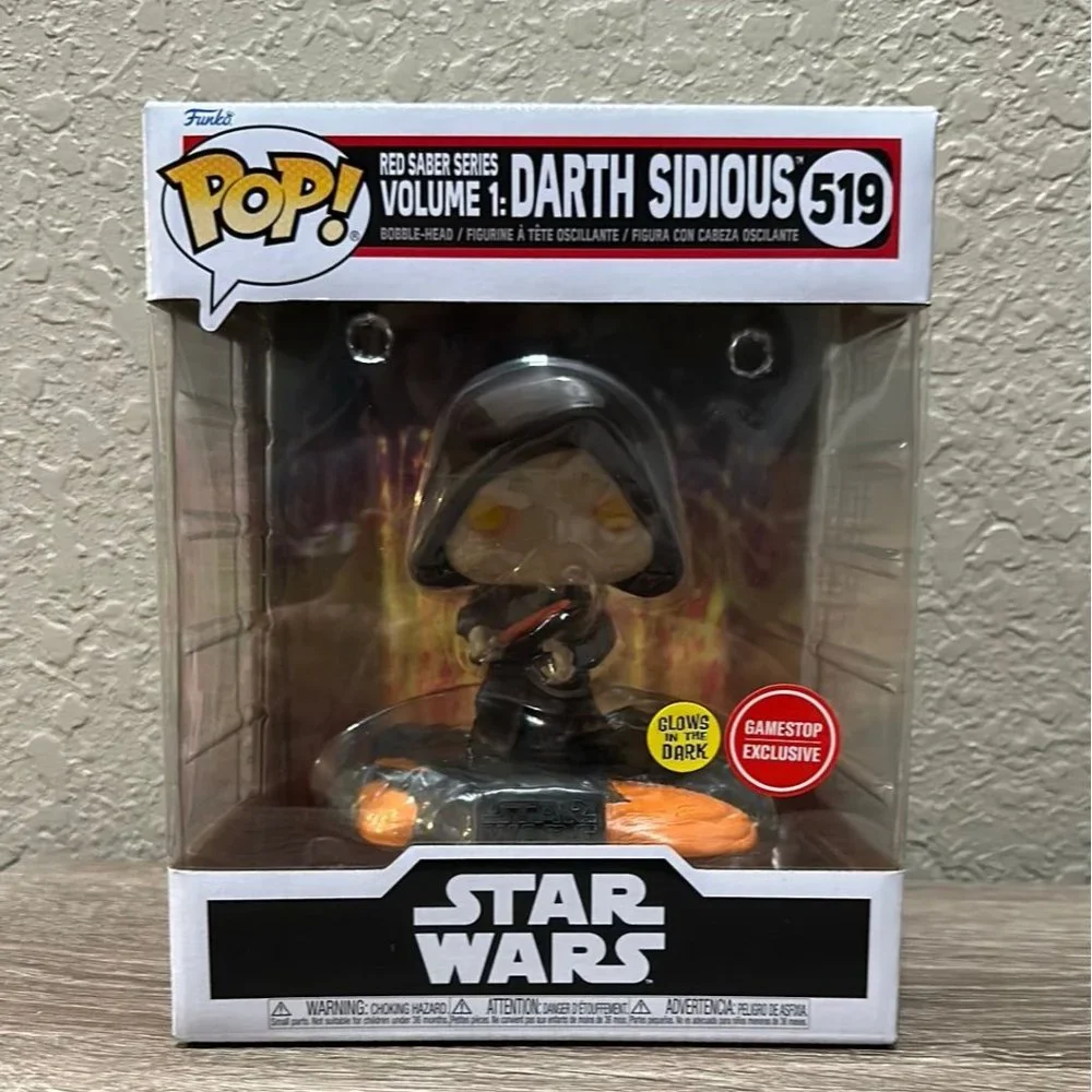 Funko POP! Star Wars Red Saber Series Volume 1 Darth Sidious Exclusive Figure #5
